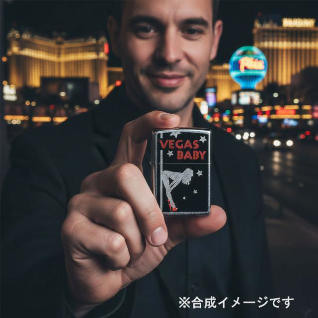 ZIPPO/zippo(ジッポーライター) USオリジナルZIPPO 2025 ガール柄 ストリートクローム プリント加工 zZ207-125619画像8