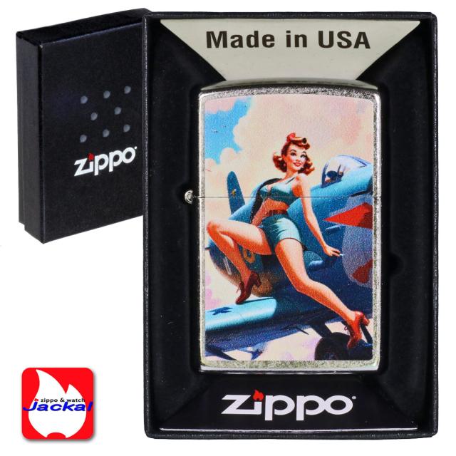 ZIPPO/USオリジナルZIPPO 2025 セクシーガール ストリートクローム プリント加工 zZ207-125621画像3