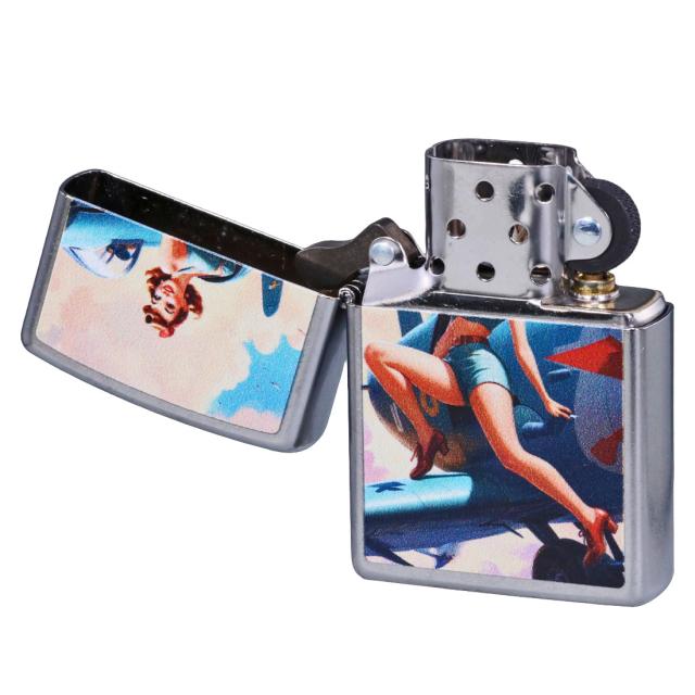 ZIPPO/USオリジナルZIPPO 2025 セクシーガール ストリートクローム プリント加工 zZ207-125621画像5