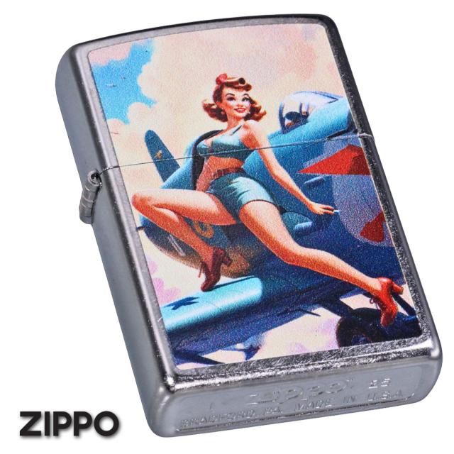 ZIPPO/USオリジナルZIPPO 2025 セクシーガール ストリートクローム プリント加工 zZ207-125621画像7