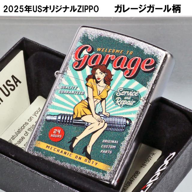 ZIPPO/USオリジナルZIPPO 2025 セクシーガール Garage Woman ストリートクローム プリント加工 zZ207-125622画像2