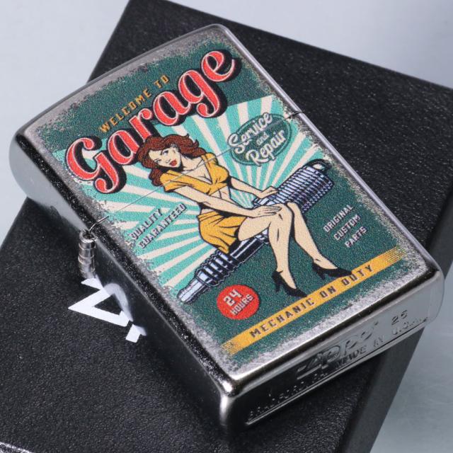 ZIPPO/USオリジナルZIPPO 2025 セクシーガール Garage Woman ストリートクローム プリント加工 zZ207-125622画像6