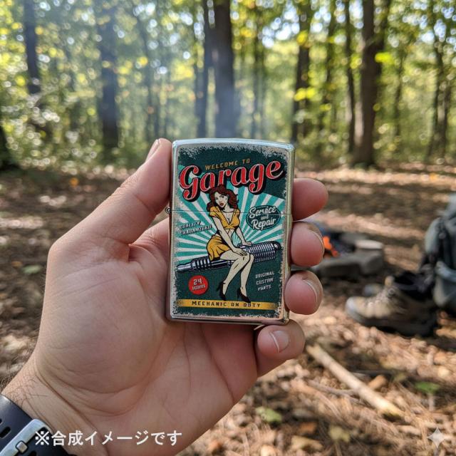 ZIPPO/USオリジナルZIPPO 2025 セクシーガール Garage Woman ストリートクローム プリント加工 zZ207-125622画像8