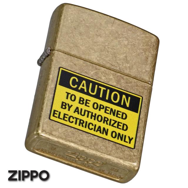 ZIPPO/USオリジナルZIPPO 2025 CAUTION ELECTRICIAN ストリートブラス プリント加工 Z48267-125624画像7