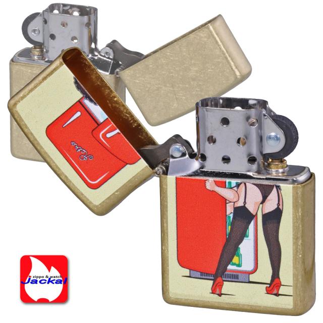 ZIPPO/USオリジナルZIPPO 2025 ピンナップガール柄 FRIDGE PINUP ストリートブラス プリント加工 Z48267-125629画像5