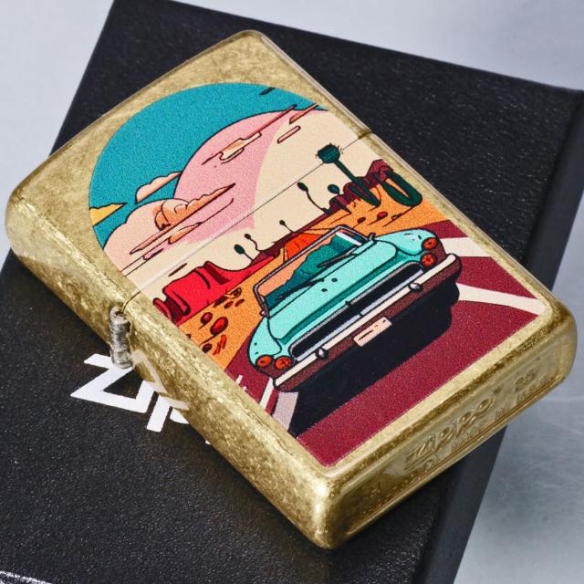 ZIPPO/USオリジナルZIPPO 2025 車 DESERT CAR ストリートブラス プリント加工 Z48267-125653画像6