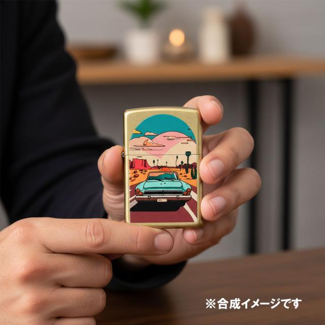 ZIPPO/USオリジナルZIPPO 2025 車 DESERT CAR ストリートブラス プリント加工 Z48267-125653画像8