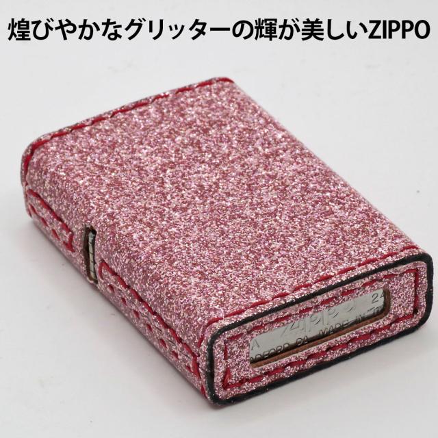 ZIPPO/グリッター カラー Glitter color ピンク ZSGL-PK画像3