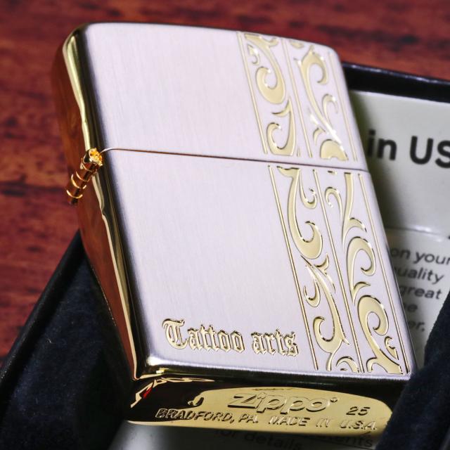 zippo アラベスクシルバー サテン仕上げ PREMIUM COLLECTION 20TT-IA 画像3