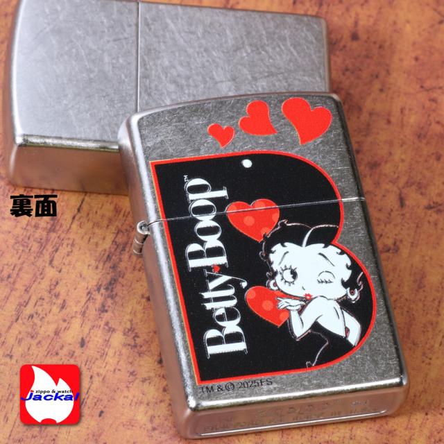 ZIPPO/ベティー ブープ B ベティーちゃん ストリートクローム エッチング BB-B画像6