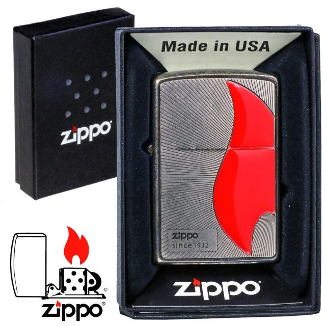ZIPPO/ファイアーエポ フレイム エポメタル貼り オイルライター 古美バレル FIRE-EP画像5