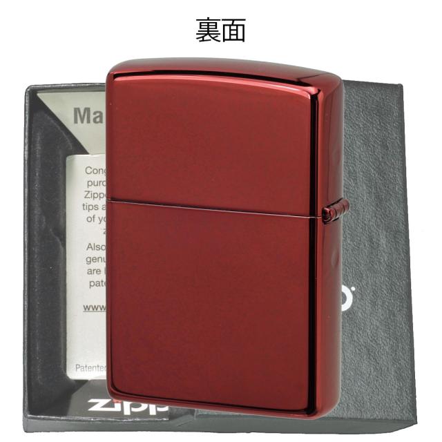 ZIPPO/龍虎赤金 イオンコートレッド 金コンビ エッチング 躍動感のある金色の龍と虎 RYKO-RG画像3