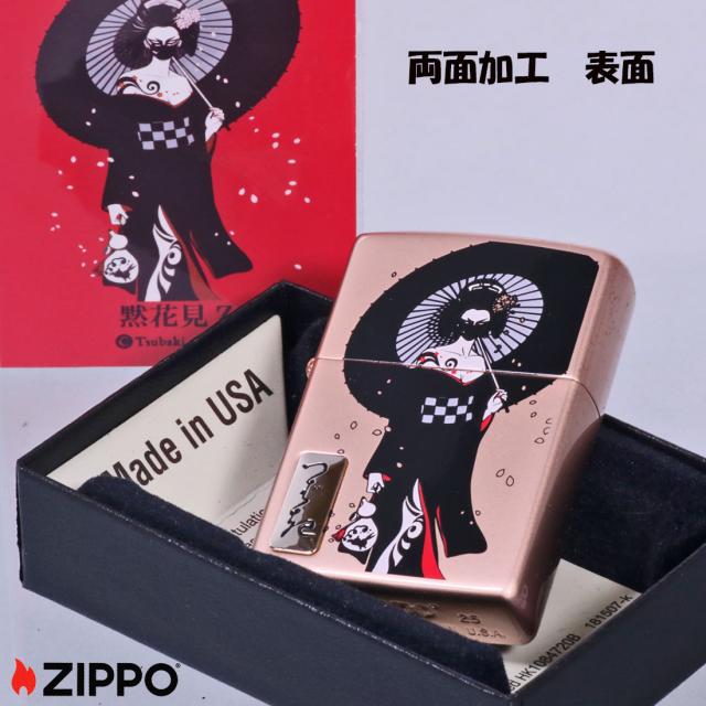 ZIPPO/限定 現代女浮世絵師 ツバキアンナ Tsubaki ANNA The 3rd Z 黙花見 Z シリアルナンバー入り TSUBAKI-3画像3