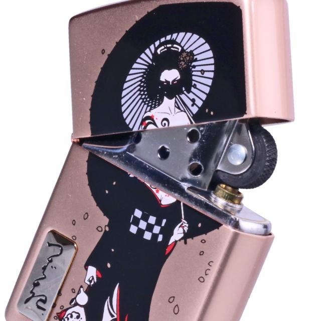 ZIPPO/限定 現代女浮世絵師 ツバキアンナ Tsubaki ANNA The 3rd Z 黙花見 Z シリアルナンバー入り TSUBAKI-3画像7