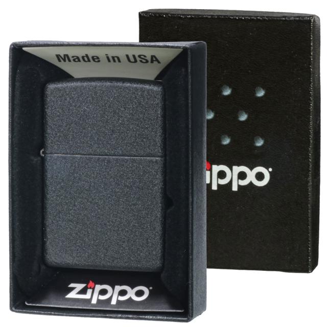 ZIPPO/ブラッククラックル 236 Black Crackle 黒 オイルライター　クラックル加工　＃236画像1