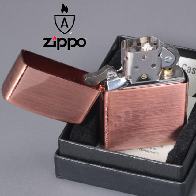 zippo(ジッポーライター)アーマー銅(あかがね)メッキ仕上げ 画像6
