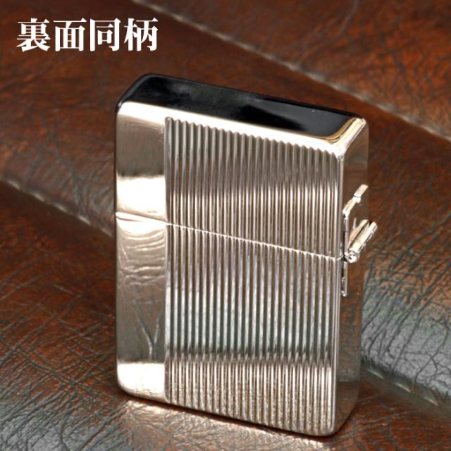 ZIPPO/1935年復刻レプリカ　ダイヤカットライン　ニッケルパラジウム両面同柄 画像6