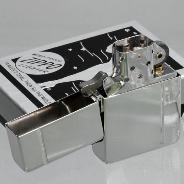 ZIPPO/1935年復刻レプリカ　Sサテン・ミラーコンビ　両面同柄 画像5