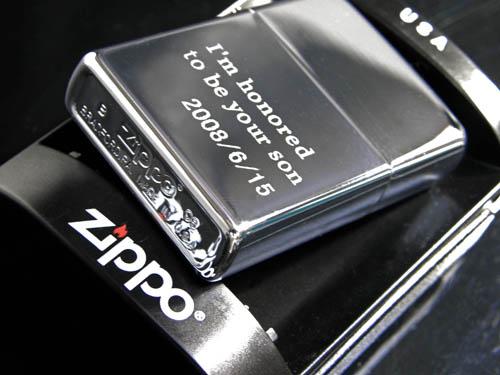 オリジナル彫刻ジッポーライター画像2