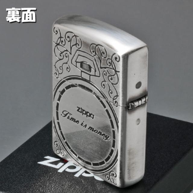 ZIPPO/アーマー・シェルウォッチInlay(貝貼り) SV両面加工 画像3