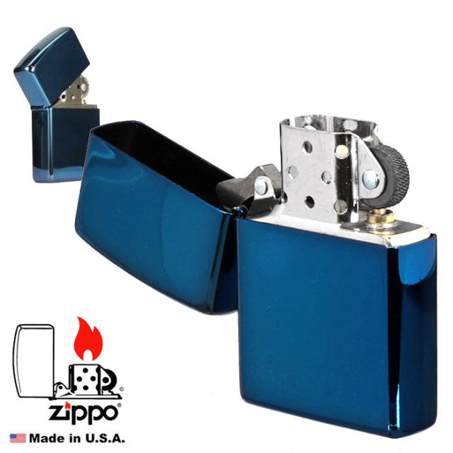 【ZIPPO】ジッポーブルーサファイア画像1