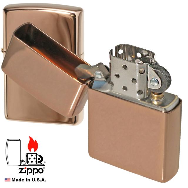 ZIPPO/Ｒｏｓｅ　Ｇｏｌｄ（ローズゴールド）ハイポリッシュ　＃49190 画像3