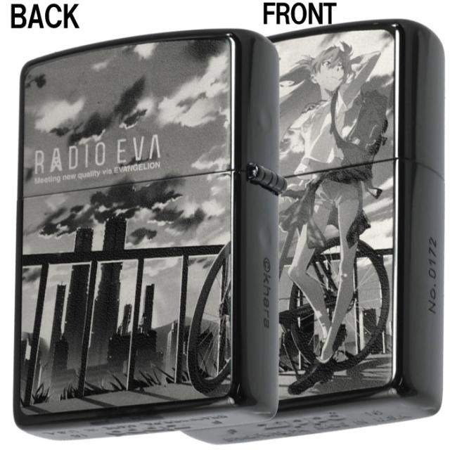 zippo(ジッポーライター)エヴァ RADIO EVA ヱヴァンゲリヲンZIPPO アスカ (The bicycle) 送料無料 画像3