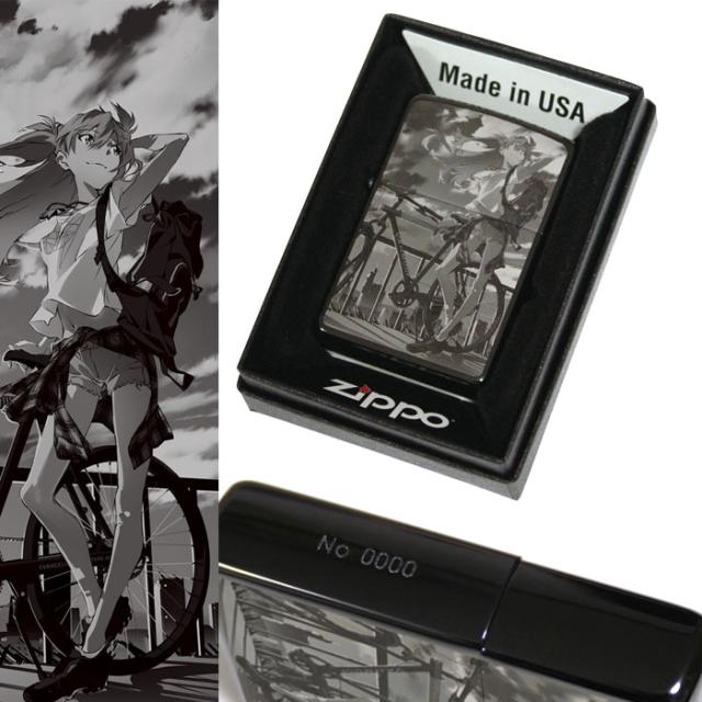 zippo(ジッポーライター)エヴァ RADIO EVA ヱヴァンゲリヲンZIPPO アスカ (The bicycle) 送料無料 画像4