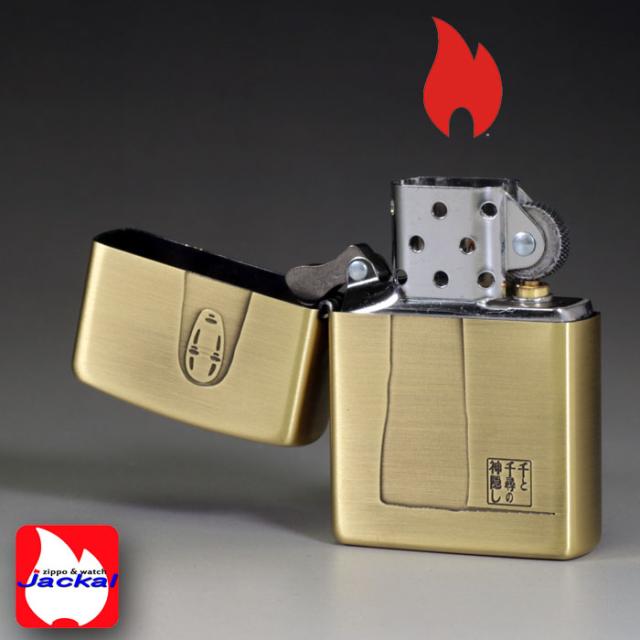 zippo(ジッポーライター)スタジオジブリ ジッポー 千と千尋の神隠し カオナシ 2 真鍮古美 画像4