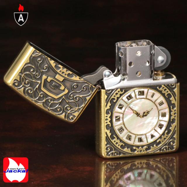 ZIPPO/アーマー・シェルウォッチInlay(貝貼り) BS 両面加工 画像4