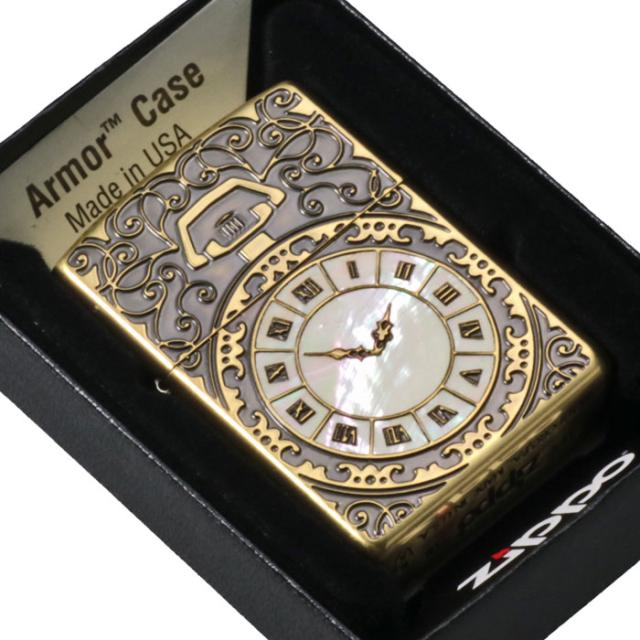 ZIPPO/アーマー・シェルウォッチInlay(貝貼り) BS 両面加工 画像5