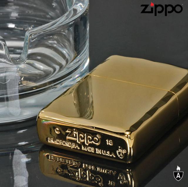 ZIPPO/アーマー シャインレイカット ゴールド画像6