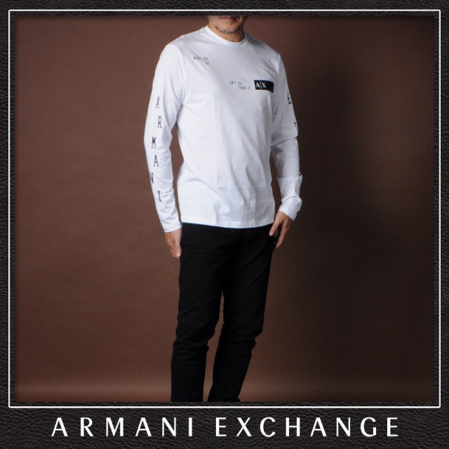 アルマーニエクスチェンジ Tシャツ メンズ ARMANI EXCHANGE A|X 長袖