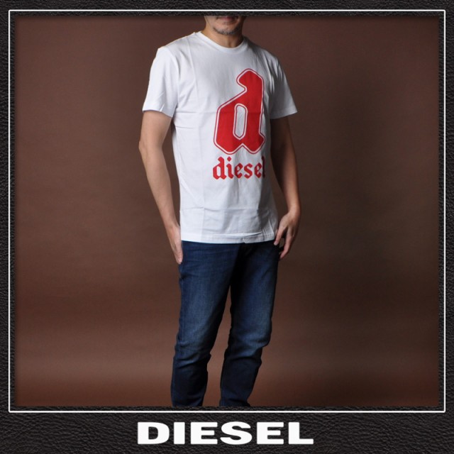 ディーゼル DIESEL Tシャツ メンズ 半袖 カットソー クルー