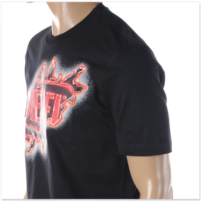 ディーゼル DIESEL Tシャツ メンズ 半袖 カットソー クルー