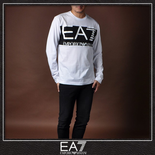 エンポリオアルマーニ EA7 EMPORIO ARMANI クルーネックTシャツ 長袖 ロンT メンズ ブランド 6LPT25 PJ7CZ ブラックの通販はau  PAY マーケット - BRAVAS（ブラバス） | au PAY マーケット－通販サイト