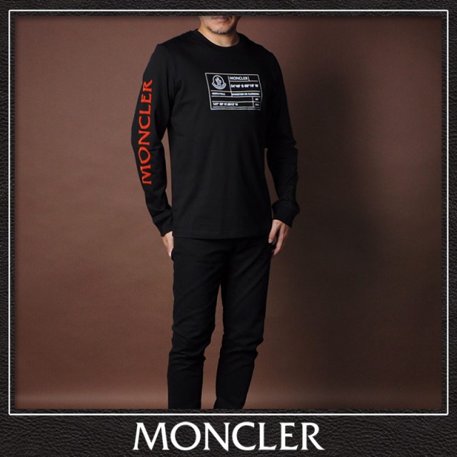 モンクレール MONCLER Tシャツ メンズ ブランド 長袖 ロンT