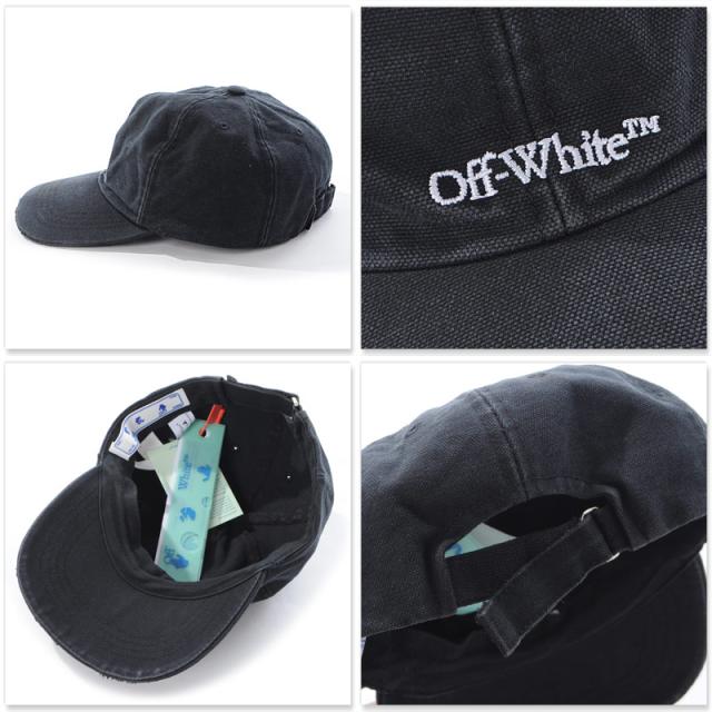 スプリングフェア オフホワイト Off White ベースボールキャップ 帽子 メンズ ブランド Bookish Ow Baseball Cap Omlb022r21fab ブラック 21春夏 Www Bnooon Com