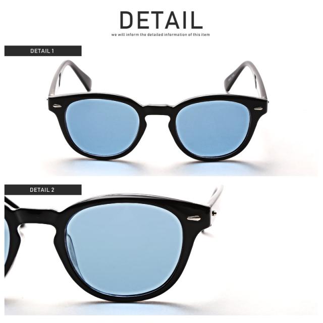 サングラス メンズ グラサン ウェリントン メガネ 伊達 眼鏡 UVカット 紫外線カット 黒縁 カラーレンズ アイウェア セレブ モデル 小顔 メンズアクセ ユニセックス 小物 ビター系 BITTER ラグスタイル pm-8625 12