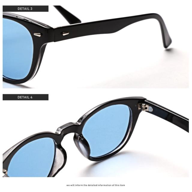 サングラス メンズ グラサン ウェリントン メガネ 伊達 眼鏡 UVカット 紫外線カット 黒縁 カラーレンズ アイウェア セレブ モデル 小顔 メンズアクセ ユニセックス 小物 ビター系 BITTER ラグスタイル pm-8625 13