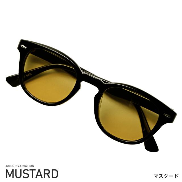 サングラス メンズ グラサン ウェリントン メガネ 伊達 眼鏡 UVカット 紫外線カット 黒縁 カラーレンズ アイウェア セレブ モデル 小顔 メンズアクセ ユニセックス 小物 ビター系 BITTER ラグスタイル pm-8625 10