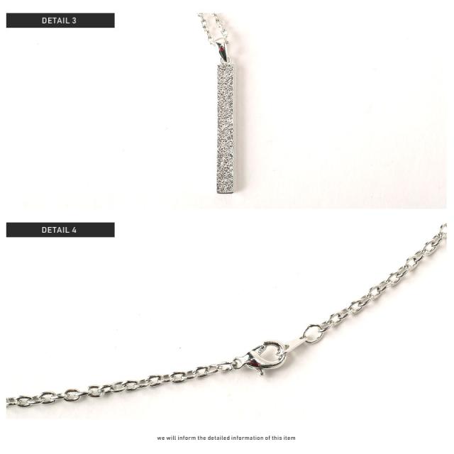 ネックレス メンズ アクセサリー ローマ数字 プレート アクセ チェーン メンズアクセ 首飾り ジュエリー ゴールド シルバー ガンメタリック 8