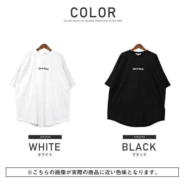 Tシャツ メンズ 半袖 ビッグシルエット バックプリント ロゴ メンズTシャツ ビッグTシャツ カットソー ドルマンスリーブ ドロップショルダー プリント ビッグロゴ 白 黒 ルーズ ストリート ビター系 BITTER pm-9522 10