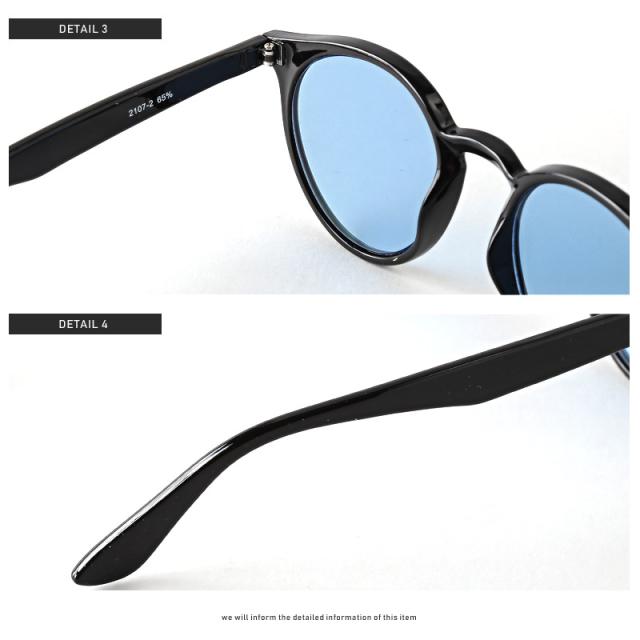 サングラス メンズ レディース グラサン ボストン メガネ 伊達メガネ だてめがね ウィリントン 丸型 UVカット スモーク カラーレンズ クリアレンズ スモーク べっこう ユニセックス 13