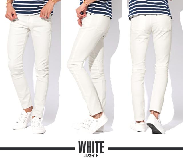 スキニー メンズ デニム ジーンズ ストレッチ ブラック スキニーパンツ スキニーデニム 13