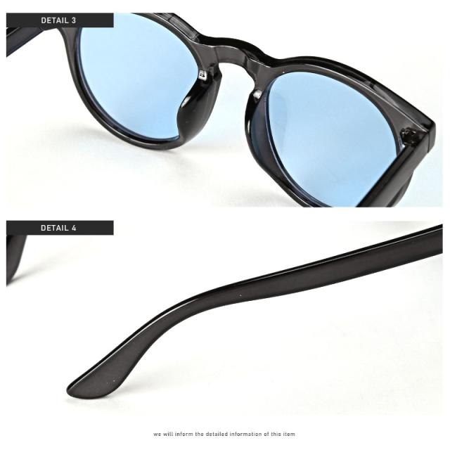 サングラスメンズレディースグラサンボストン【ボストンサングラス】ウィリントン丸型UVカットスモークカラーレンズクリアレンズべっこうフレームブラックブルーブラウンお洒落ユニセックス 13