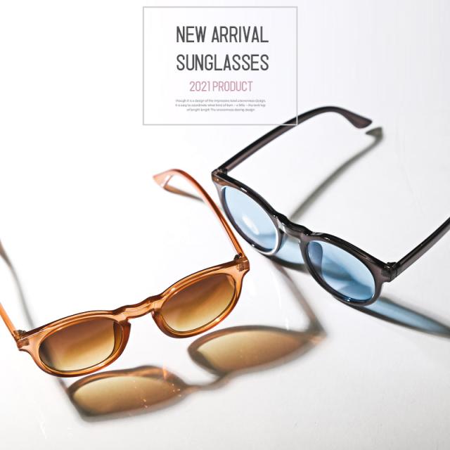 サングラスメンズレディースグラサンボストン【ボストンサングラス】ウィリントン丸型UVカットスモークカラーレンズクリアレンズべっこうフレームブラックブルーブラウンお洒落ユニセックス 8