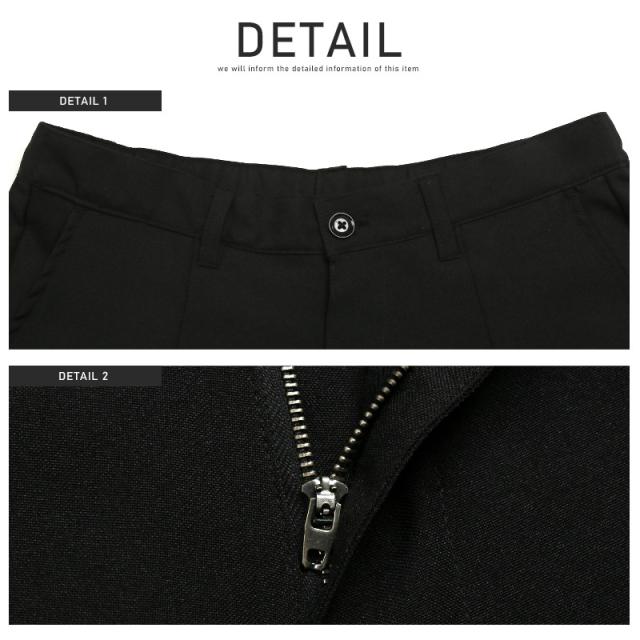 テーパードパンツメンズワイドパンツ【ポリトロテーパードパンツ】テーパードアンクル丈ポリトロ軽量トロピカル素材清涼感通気性とろみルーズストリート春服夏服韓国系 15