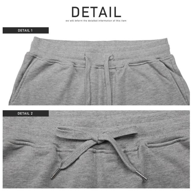 ショートパンツ メンズ スウェット イージーパンツ カットオフ メンズパンツ スウェットパンツ 裏毛 スエット 切りっぱなし 無地 ルームウェア 部屋着 夏 カジュアル ビター系 BITTER aa-1558 11