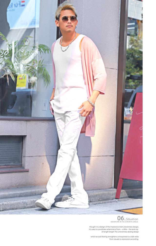 カーディガンメンズロング麻リネンシースルー春夏カーデロングカーディガンコーディガンサマー5分袖羽織りロング丈薄手薄い透かし無地ファッション